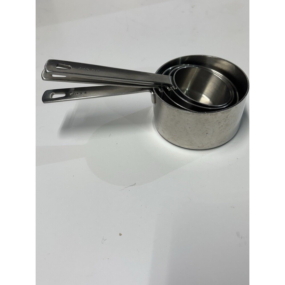 *Williams Sonoma Measuring Cups *Set of 4 *18/10 Stainless Steel